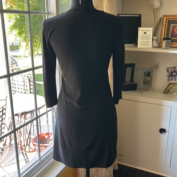 White House Black Market Ruffle Sleeve Dress - Picture 6 of 11